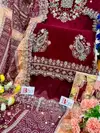 Bilqis B 17 A To H Embroidery Faux Georgette Pakistani Suits Wholesale Shop In Surat
